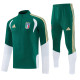 2026-27 Italy Green Half Pull Tracksuit (半拉链)