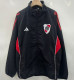 2025-26 River Plate Black Windbreaker #刺绣