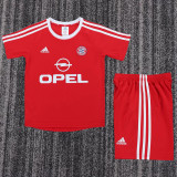 2001-2002 Bayern Home Kids Retro Soccer Jersey