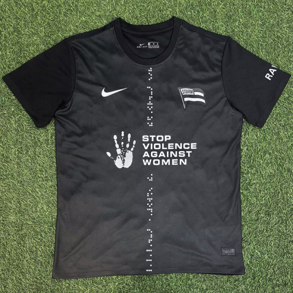 2026-27 Sturm Graz Black Special Edition Fans Soccer Jersey