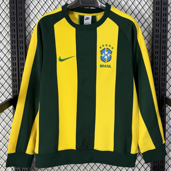 2026-27 Brazil Yellow black Hoody (无帽卫衣)