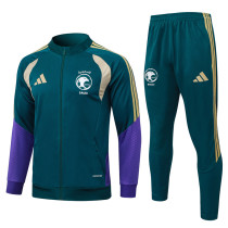 2026-27 Saudi Arabia Dark green Jacket Tracksuit #A26004