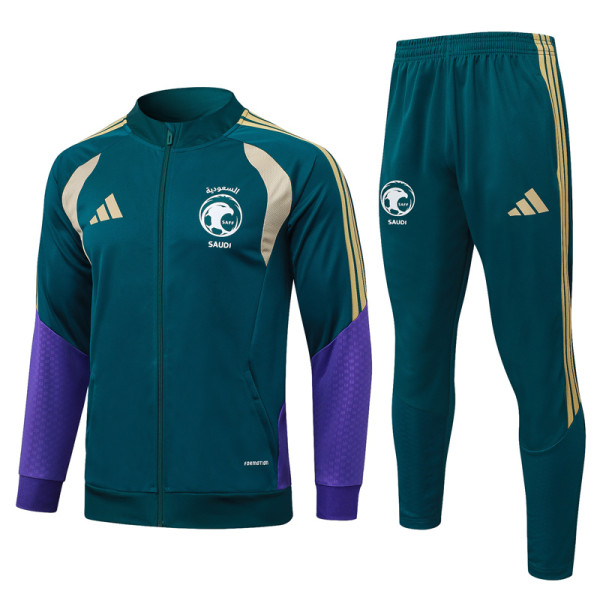 2026-27 Saudi Arabia Dark green Jacket Tracksuit #A26004