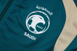 2026-27 Saudi Arabia Dark green Jacket Tracksuit #A26004