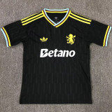 2025-26 Aston Villa Black Special Edition Fans Soccer Jersey