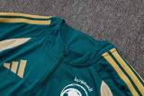 2026-27 Saudi Arabia Dark green Half Pull Tracksuit #B26007(半拉链)