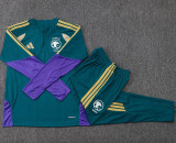 2026-27 Saudi Arabia Dark green Half Pull Tracksuit #B26007(半拉链)