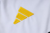 2025-26 RMA White Half Pull Tracksuit #B25152(半拉链)