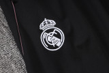 2025-26 RMA Gray Purple Half Pull Tracksuit #B25151(半拉链)