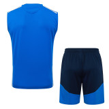 2026-27 Cruzeiro Fancy blue Tank top and shorts suit #D26006