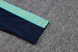 2025-26 Marseille Royal blue Half Pull Tracksuit #B25153(半拉链)