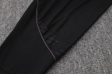 2025-26 RMA Gray Purple Half Pull Tracksuit #B25151(半拉链)