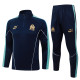 2025-26 Marseille Royal blue Half Pull Tracksuit #B25153(半拉链)