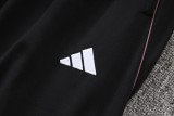 2025-26 RMA Gray Purple Half Pull Tracksuit #B25151(半拉链)