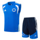 2026-27 Cruzeiro Fancy blue Tank top and shorts suit #D26006