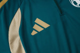 2026-27 Saudi Arabia Dark green Half Pull Tracksuit #B26007(半拉链)