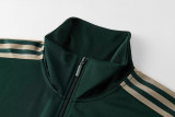 2026 AD Dark green Jacket Tracksuit #AJ24