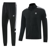 2026 AD Black Jacket Tracksuit #AJ24