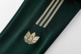 2026 AD Dark green Jacket Tracksuit #AJ24