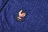 2026-27 France Royal blue Jacket Tracksuit