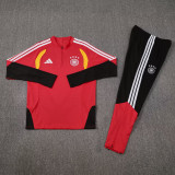 2026-27 Germany Red Half Pull Tracksuit (半拉链)