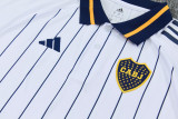 2026-27 Boca Juniors White Short shirts and Long trousers Suit