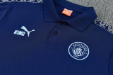 2026-27 Man City Royal blue Short shirts and Long trousers Suit