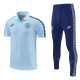 2026-27 Man City Light blue Short shirts and Long trousers Suit