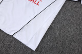 2025-26 ACM White Kids Half Pull Tracksuit #E25222(童装)(半拉链)