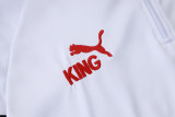2025-26 ACM White Kids Half Pull Tracksuit #E25222(童装)(半拉链)