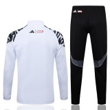 2025-26 RMA White Kids Jacket Tracksuit #E25232(童装)