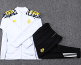 2025-26 RMA White Kids Jacket Tracksuit #E25232(童装)