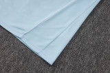 2025-26 Man City Light blue Kids Half Pull Tracksuit #E25229(童装)(半拉链)