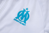 2025-26 Marseille White Kids Jacket Tracksuit #E25233(童装)