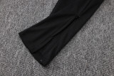 2025-26 Man City Black Kids Half Pull Tracksuit #E25231(童装)(半拉链)