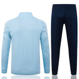 2025-26 Man City Light blue Kids Jacket Tracksuit #E25223(童装)