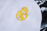 2025-26 RMA White Kids Jacket Tracksuit #E25232(童装)