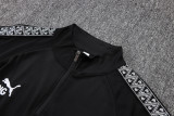 2025-26 Man City Black Half Pull Tracksuit #B25154(半拉链)