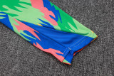 2025-26 Brazil Green Half Pull Tracksuit #B25155(半拉链)