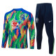 2025-26 Brazil Green Half Pull Tracksuit #B25155(半拉链)
