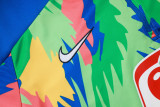 2025-26 Brazil Green Half Pull Tracksuit #B25155(半拉链)