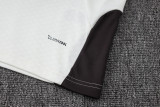 2026-27 Flamengo White black Tank top and shorts suit #D26010