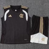 2026-27 Flamengo Brown Tank top and shorts suit #D26011