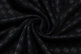 2026-27 RMA Black Tank top and shorts suit #D26013