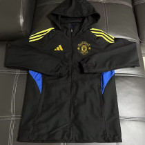 2026-27 Man Utd Black Windbreaker