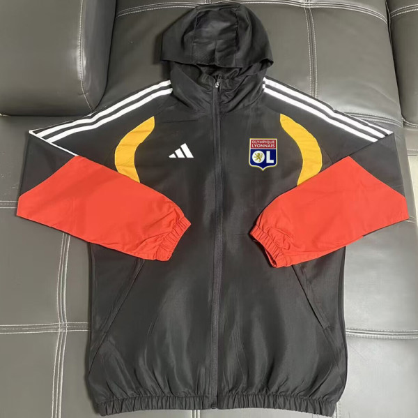2026-27 Lyon Black Windbreaker