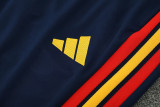 2026-27 Spain Lake blue Half Pull Tracksuit (半拉链)