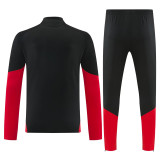 2026-27 Germany Black Half Pull Tracksuit (半拉链)