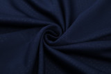 2026-27 Argentina Royal blue Half Pull Tracksuit (半拉链)