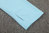 2026-27 Argentina Royal blue Half Pull Tracksuit (半拉链)